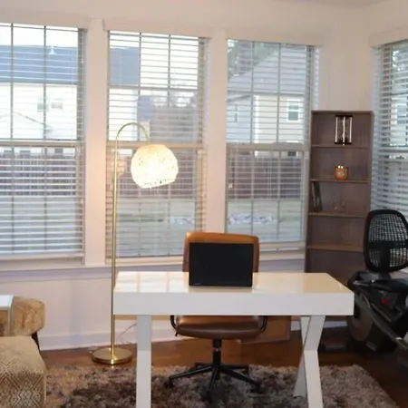 Villa Convenient Remote-Friendly Suburban Oasis Raleigh Esterno foto